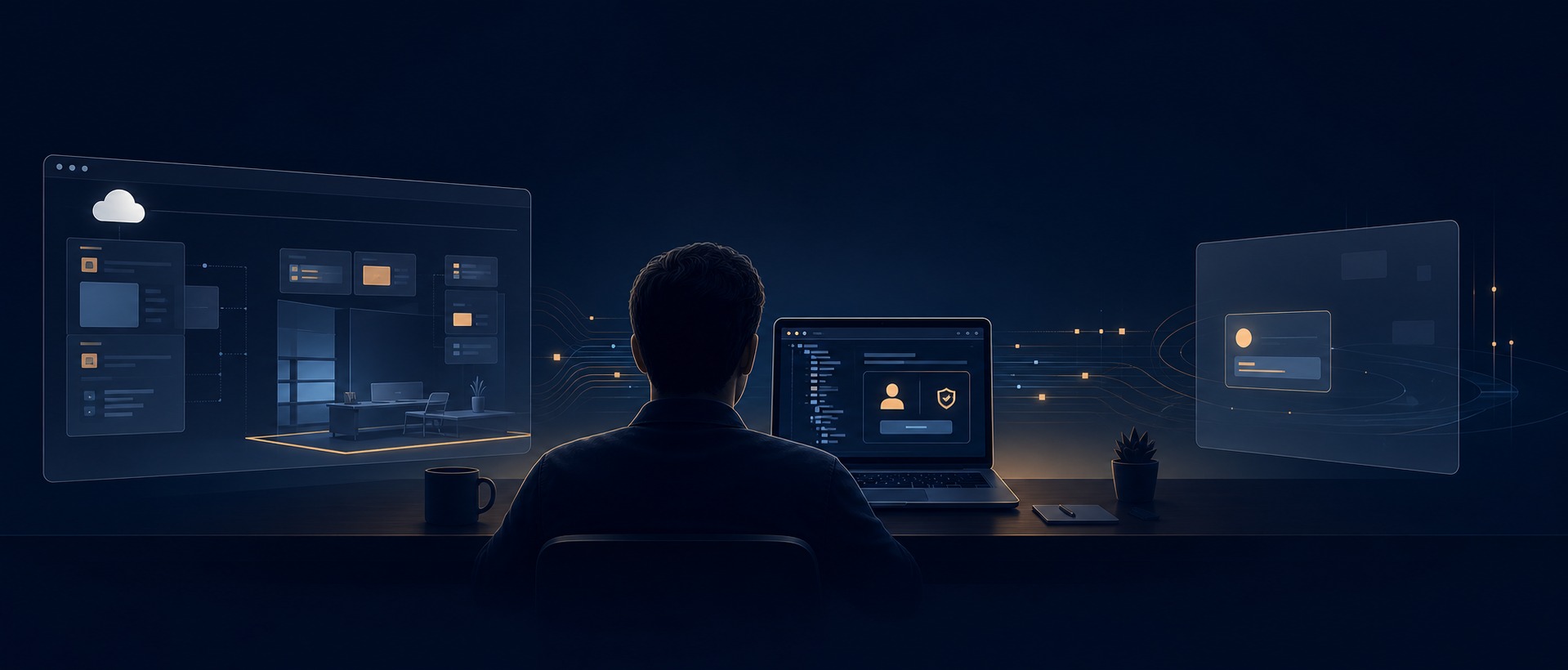 Three AI agent work interfaces