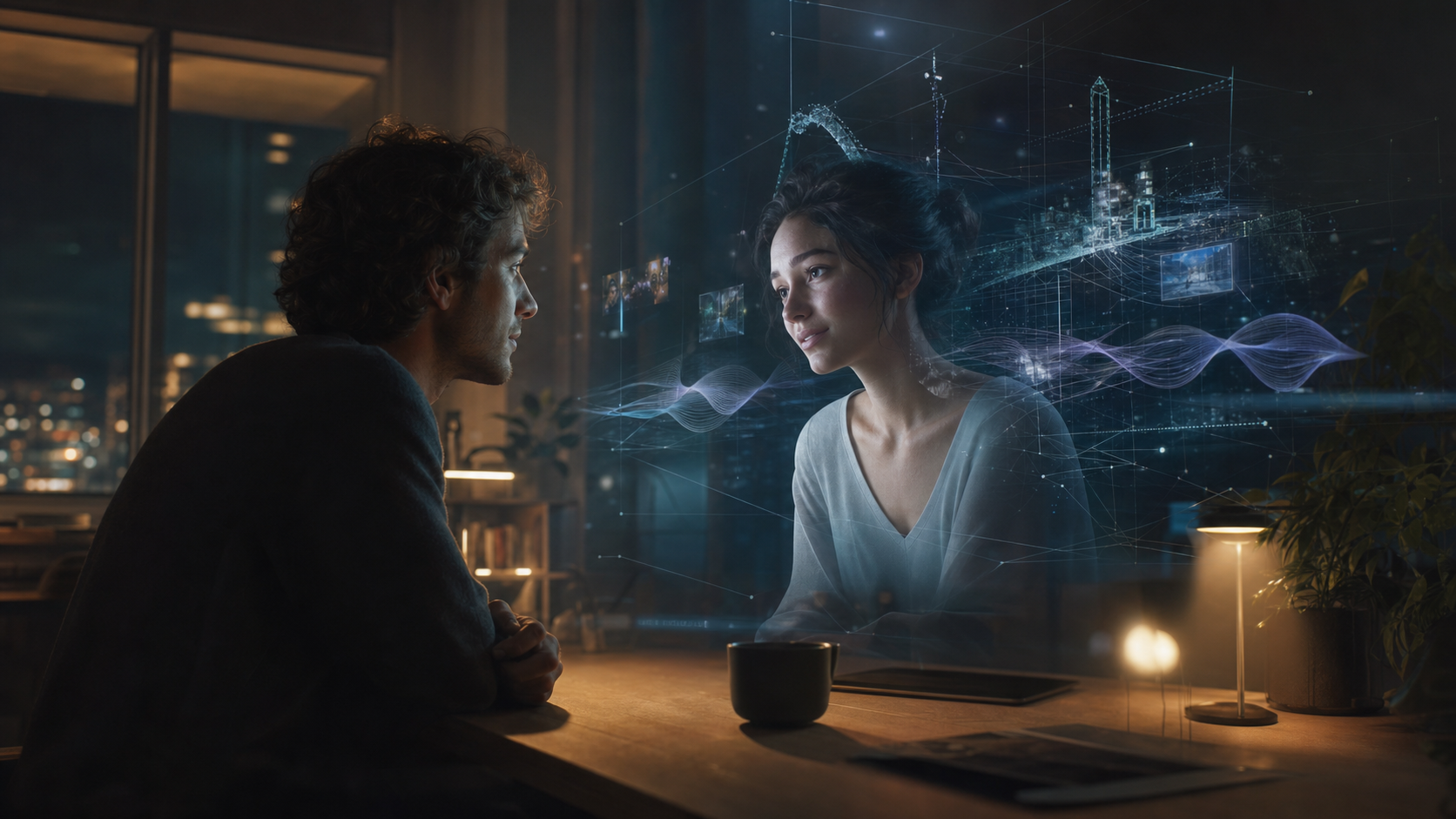 AI companionship and real-time video world models