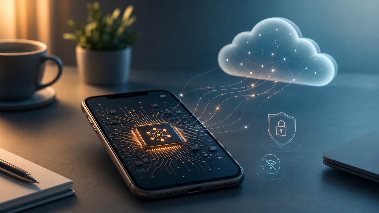 On-device small models and cloud AI working together