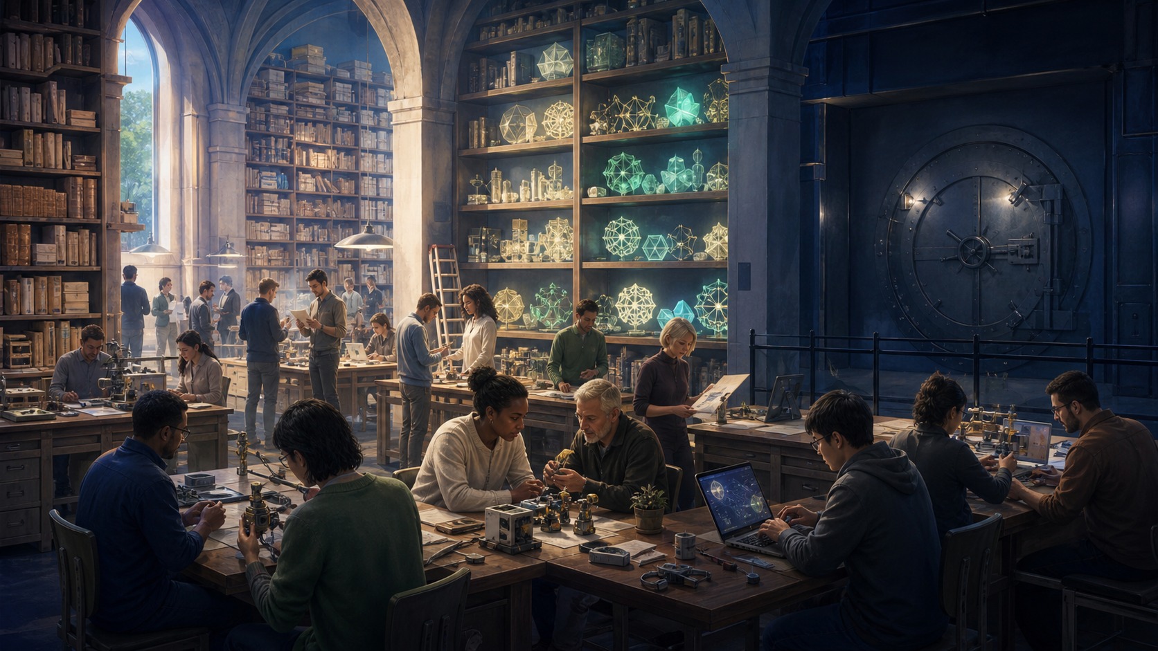 A public workshop built from shared knowledge